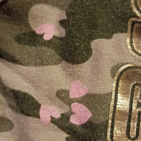 Garanimals Green and Pink Camouflage Bodysuit - Picture 4 of 7